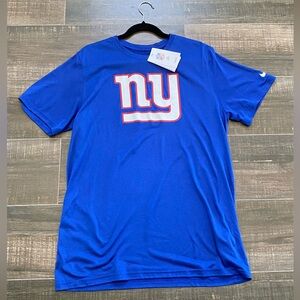 NEW Nike Mens XL NFL New York Giants Dri-Fit T-Shirt - Blue